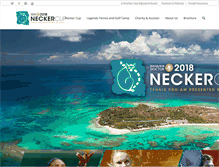 Tablet Screenshot of neckercup.com